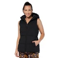 Ell/Voo Womens Leila Puffer Vest Black XL