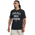 Under Armour Project Rock Mens Training Tee Black S