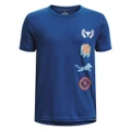 Under Armour Boys Project Rock SMS Tee Blue M