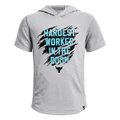 Under Armour Boys Project Rock Hooded Tee Grey M