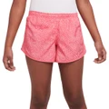 Nike Girls Dri-FIT Tempo AOP WC Shorts Pink XS