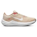 Nike Air Winflo 10 Womens Running Shoes Tan/White US 6