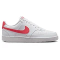 Nike Court Vision Low Next Nature Womens Casual Shoes White/Pink US 6
