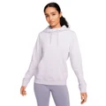 Nike Womens Sportswear Club Fleece Funnel-Neck Hoodie Purple S
