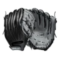 Wilson A360 Left Hand Throw Baseball Glove Black/Silver 12 inch