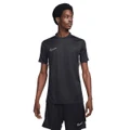 Nike Mens Dri-FIT Academy Short Sleeve Football Tee Black/White S