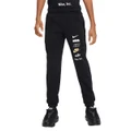 Nike Boys Sportswear Basketball Logo Jogger Pants Black XS