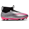 Nike Zoom Mercurial Superfly 9 Academy XXV Kids Football Boots Silver/Pink US 6
