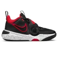 Nike Team Hustle D 11 GS Kids Basketball Shoes Black/Red US 5