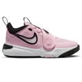 Nike Team Hustle D 11 PS Kids Basketball Shoes Pink/White US 11