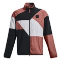 Under Armour Curry Full Zip Woven Jacket Red S