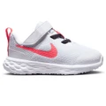 Nike Revolution 6 Toddlers Shoes White/Pink US 4