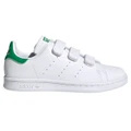 adidas Originals Stan Smith PS Kids Casual Shoes White/Green US 12