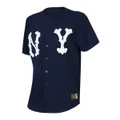 New York Yankees Mens Replica Highlander Jersey Grey L
