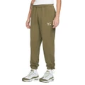 Nike Air Mens French Terry Jogger Pants Green M