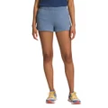 The North Face Womens Half Dome Logo Shorts Blue XS