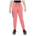Nike Girls Sportswear Tech Fleece Pants Coral S