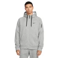 Nike Mens Therma-FIT Full-Zip Hoodie Grey 3XL