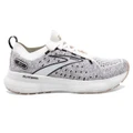 Brooks Glycerin 20 StealthFit Womens Running Shoes White/Black US 8.5