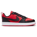 Nike Court Borough Low Recraft GS Kids Casual Shoes Red/Black US 4