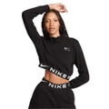 Nike Air Womens Fleece Top Black S