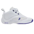 Reebok Answer IV 'Free Agency' Basketball Shoes White/Purple US Mens 12 / Womens 13.5