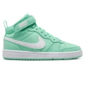 Nike Court Borough Mid 2 GS Kids Casual Shoes Green/White US 4