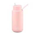 Frank Green Reusable 1L Water Bottle - Pink/Blushed