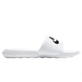 Nike Victori One Womens Slides White/Black US 6