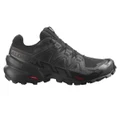 Salomon Speedcross 6 GTX Womens Trail Running Shoes Black US 6