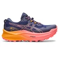 Asics Trabuco Max 2 Womens Trail Running Shoes Blue/Yellow US 11