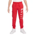 Nike Boys Sportswear Standard Issue Fleece Cargo Pants Red XS