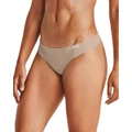Under Armour Womens Pure Stretch Seamless Thong Briefs 3 Pack Multi XS