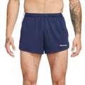 Nike Mens Dri-FIT Track Club Brief-Lined 3-inch Running Shorts Navy XXL