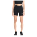 New Balance Womens Essentials Cotton Spandex Fitted Shorts Black S