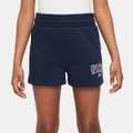 Nike Girls Sportswear Trend Shorts Black XL