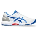 Asics 350 Not Out FF Mens Cricket Shoes White/Blue US 8.5