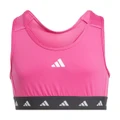 adidas Girls Techfit Power Sports Bra Pink 12