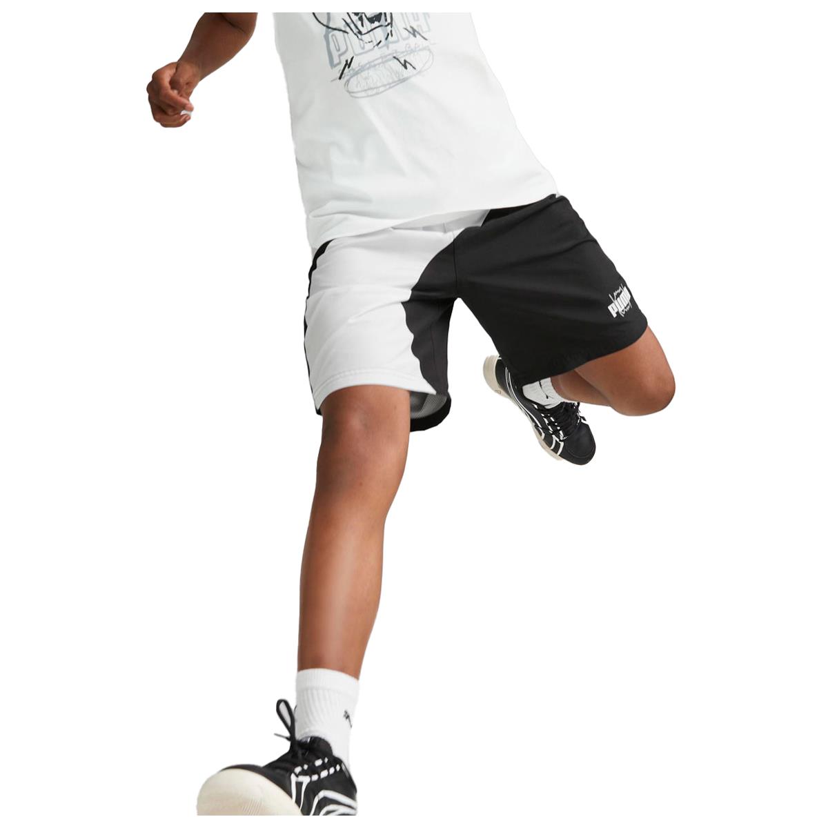 Puma Kids Basketball Clyde Shorts Black S