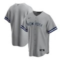 New York Yankees Mens Road Replica Jersey Grey XXL