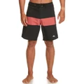 Quiksilver Mens Highlite Arch 19-inch Board Shorts Black 30