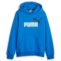 Puma Kids Essential Plus 2 Colour Big Logo Hoodie Blue XS