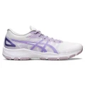 Asics Netburner Professional FF 3 Womens Netball Shoes White/Purple US 10