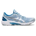 Asics Netburner Shield Womens Netball Shoes Blue/Silver US 7