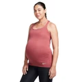 Nike Womens Dri-FIT Maternity Tank Burgundy L