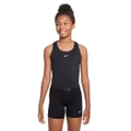 Nike Girls Dri-FIT Swoosh Tank Sports Bra Black XL