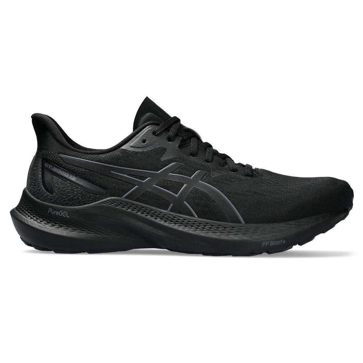 Asics GT 2000 12 2E Mens Running Shoes Black US 8.5