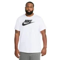 Nike Mens Sportswear Icon Futura Tee White L