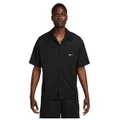 Nike Mens Dri-FIT Short-Sleeve Basketball Top Black XXL