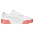 Puma Carina 2.0 Womens Casual Shoes White/Pink US 6